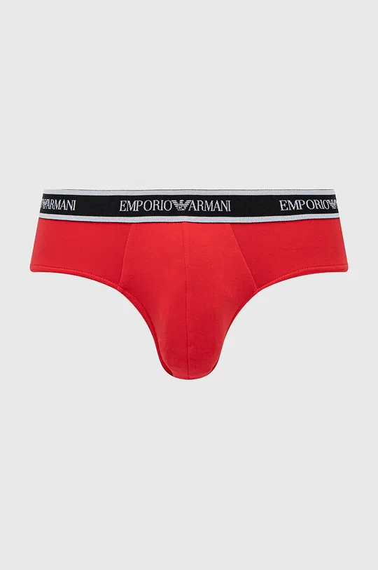 Slipy Emporio Armani Underwear (3-pack)  95% Bavlna, 5% Elastan