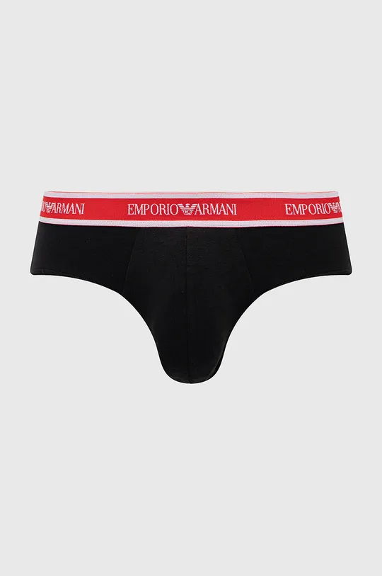 μαύρο Σλιπ Emporio Armani Underwear (3-pack)