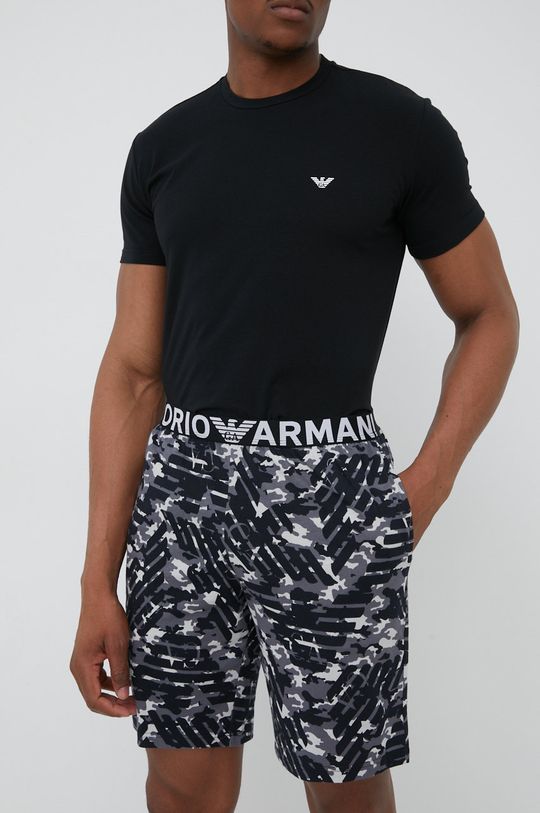 Pyžamo Emporio Armani Underwear  Materiál č. 1: 95% Bavlna, 5% Elastan Materiál č. 2: 100% Bavlna Materiál č. 3: 57% Polyamid, 36% Polyester, 7% Elastan