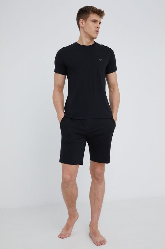 černá Pyžamo Emporio Armani Underwear Pánský
