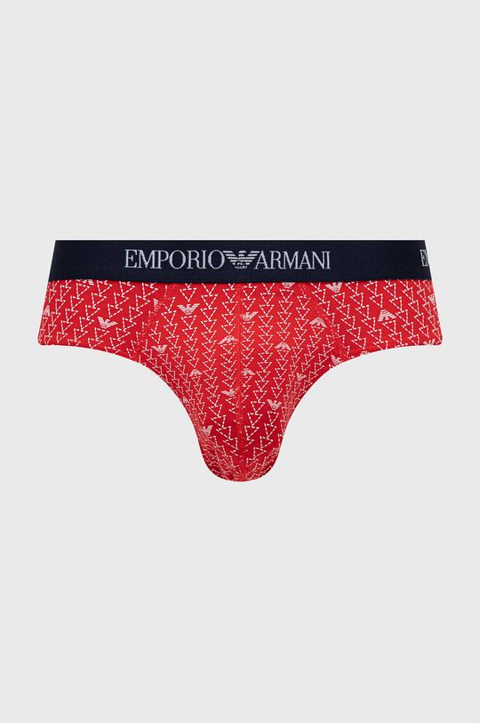 Emporio Armani Underwear slip din bumbac  Materialul de baza: 100% Bumbac Banda elastica: 15% Elastan, 85% Poliester
