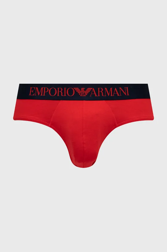 Σλιπ Emporio Armani Underwear  Φόδρα: 95% Βαμβάκι, 5% Σπαντέξ Κύριο υλικό: 95% Βαμβάκι, 5% Σπαντέξ Ταινία: 9% Σπαντέξ, 72% Πολυαμίδη, 19% Πολυεστέρας