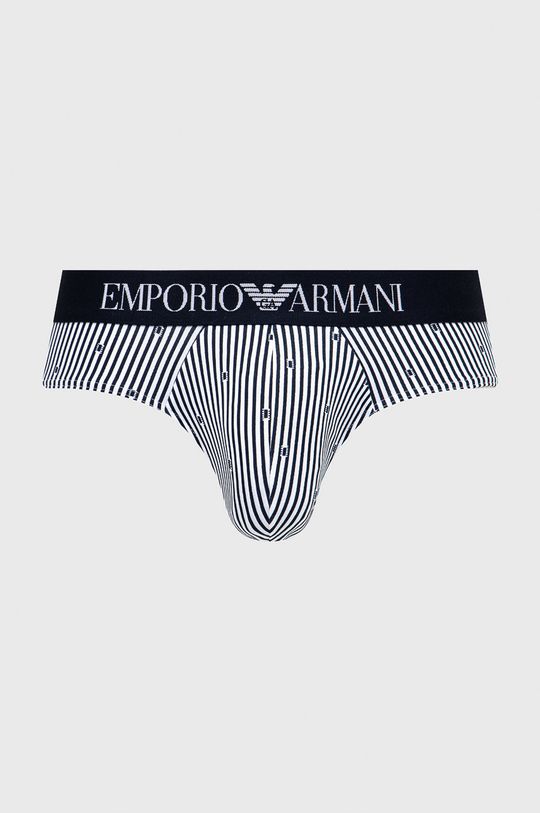 Emporio Armani Underwear slip  Captuseala: 95% Bumbac, 5% Elastan Materialul de baza: 95% Bumbac, 5% Elastan Banda: 9% Elastan, 72% Poliamida, 19% Poliester