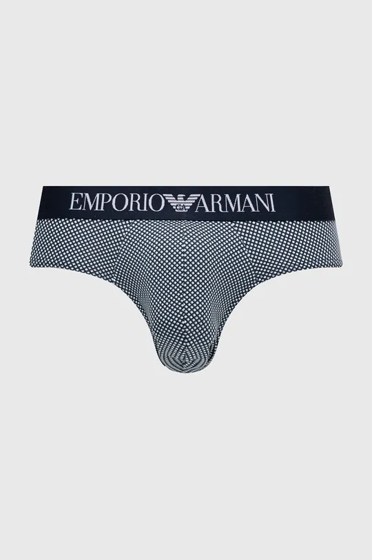 Slipy Emporio Armani Underwear tmavomodrá