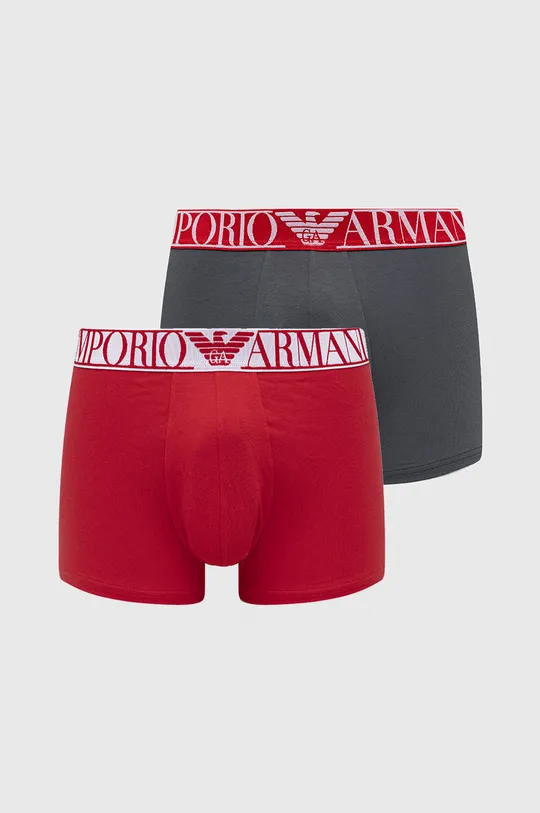 czerwony Emporio Armani Underwear bokserki (2-pack) 111769.2R720 Męski