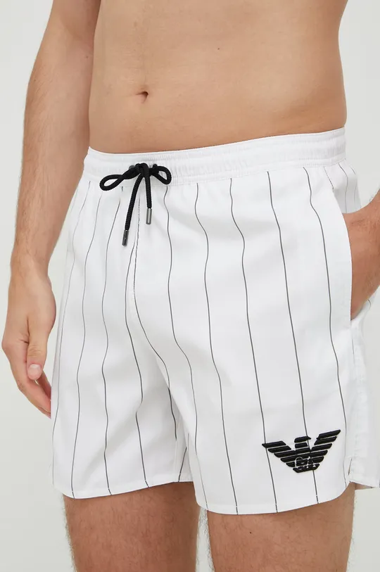 bijela Kratke hlače za kupanje Emporio Armani Underwear Muški