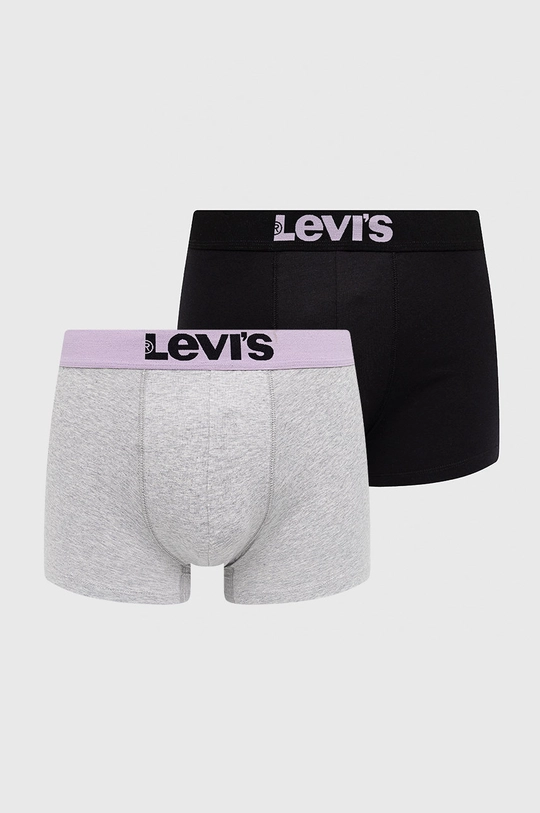 szary Levi's bokserki (2-pack) Męski