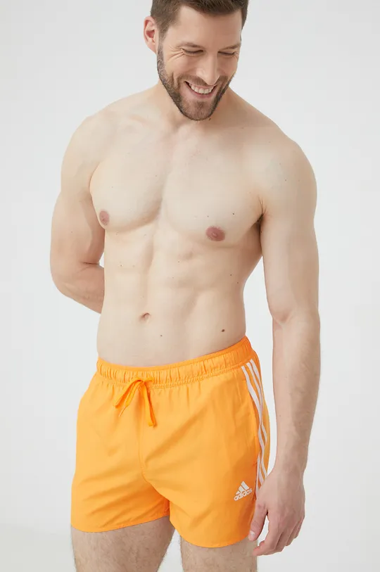 πορτοκαλί Σορτς κολύμβησης adidas Performance Ανδρικά