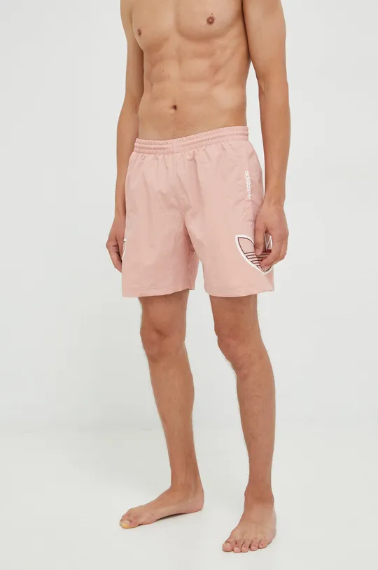 Σορτς κολύμβησης adidas Originals ροζ