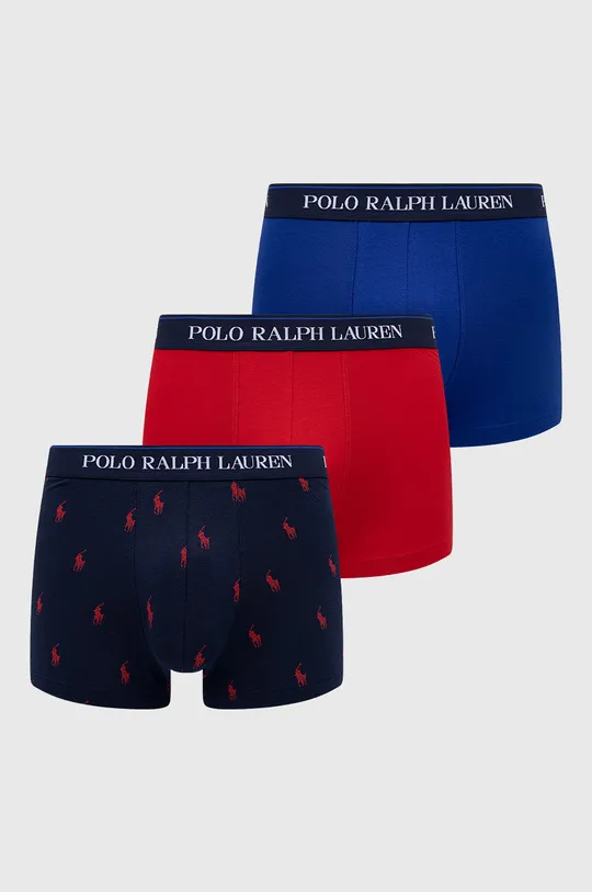 multicolor Polo Ralph Lauren bokserki (3-pack) 714830299043 Męski