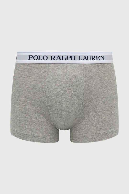szary Polo Ralph Lauren bokserki (3-pack) 714830299045