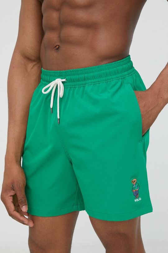 Plavkové šortky Polo Ralph Lauren zelená