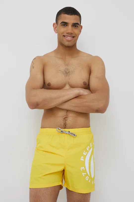 Pepe Jeans szorty kąpielowe RENZO D żółty