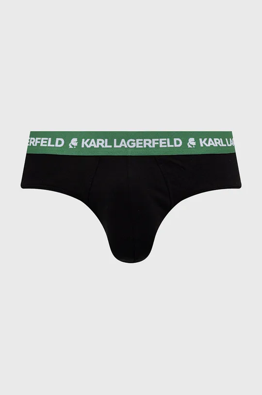Slip gaćice Karl Lagerfeld 3-pack crna