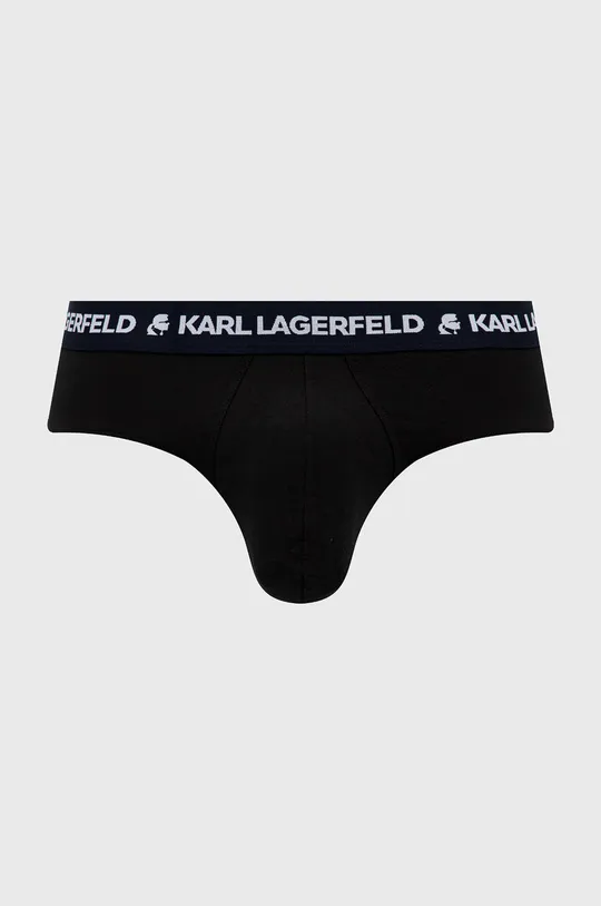 Slipy Karl Lagerfeld 3-pak viacfarebná