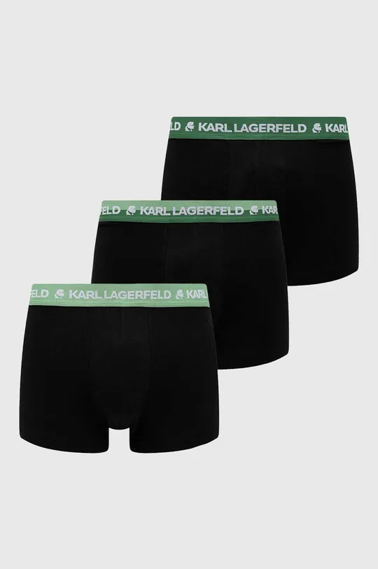 czarny Karl Lagerfeld bokserki (3-pack) 220M2210 Męski