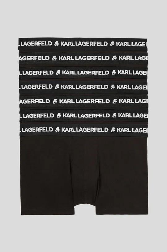 czarny Karl Lagerfeld bokserki (7-pack) Męski