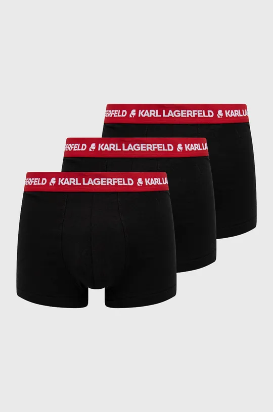červená Boxerky Karl Lagerfeld (3-pak) Pánsky