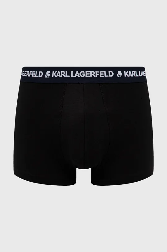 Boxerky Karl Lagerfeld (3-pak) tmavomodrá