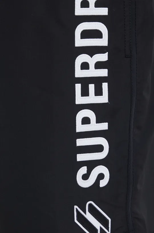 czarny Superdry szorty kąpielowe
