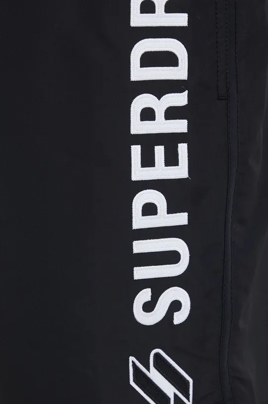 čierna Plavkové šortky Superdry