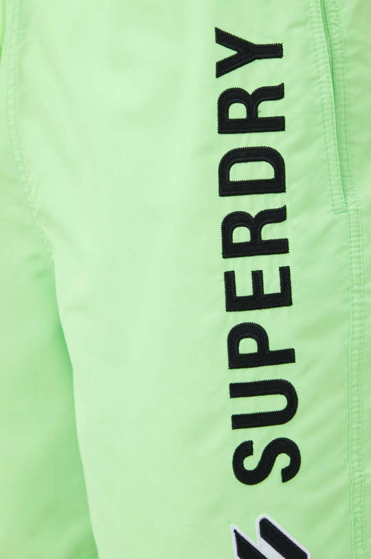 zielony Superdry szorty kąpielowe