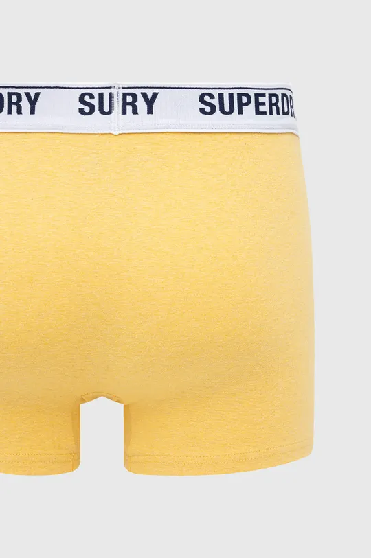 Boxerky Superdry žltá