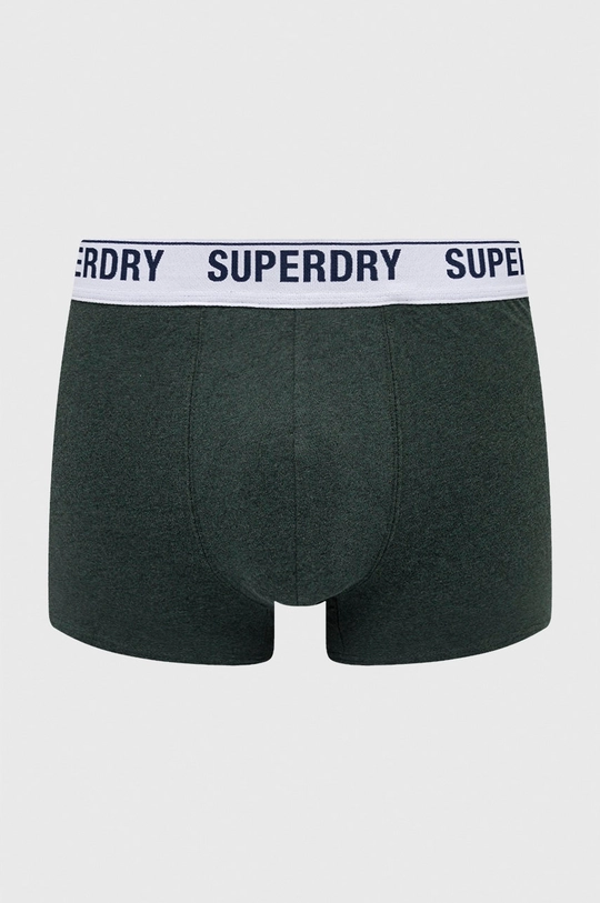 zelená Boxerky Superdry Pánsky