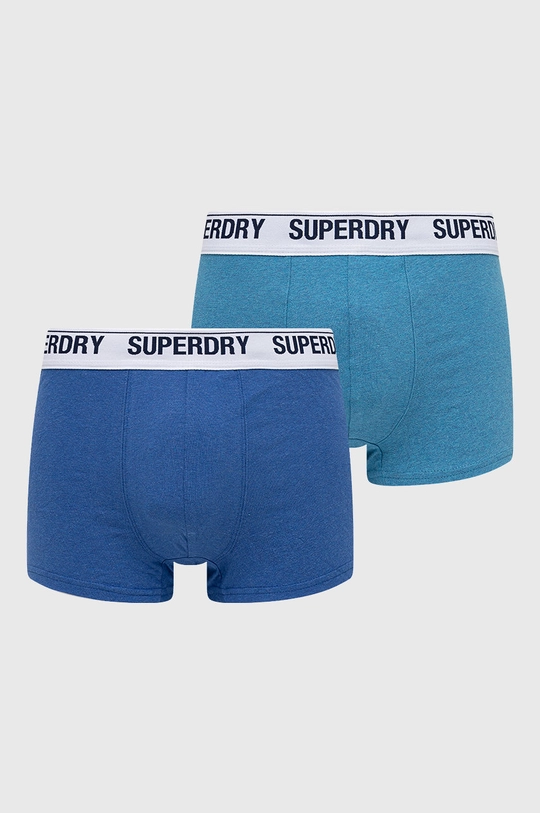 modrá Boxerky Superdry Pánsky