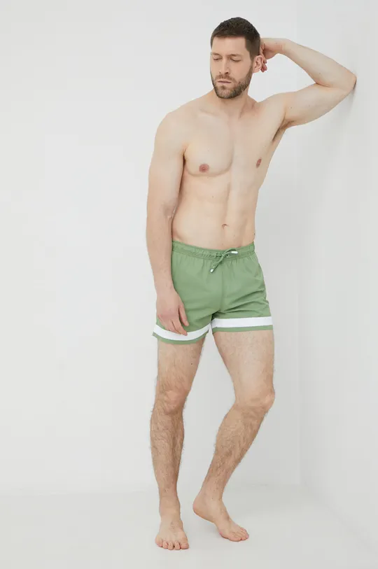 zelena Kratke hlače za kopanje United Colors of Benetton Moški