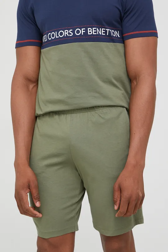 Βαμβακερές πιτζάμες United Colors of Benetton  100% Βαμβάκι