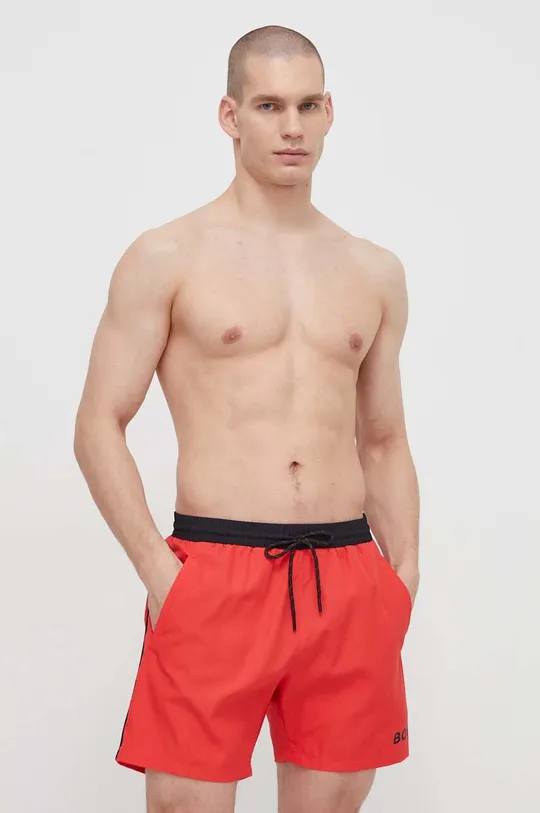 Kratke hlače za kupanje BOSS crvena