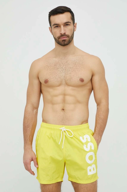 giallo BOSS pantaloncini da bagno Uomo