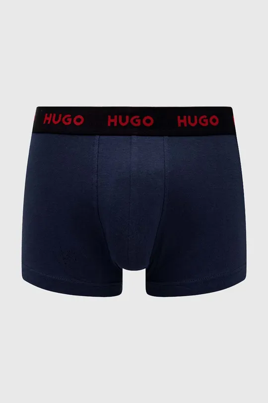 Боксери HUGO (3-pack) темно-синій