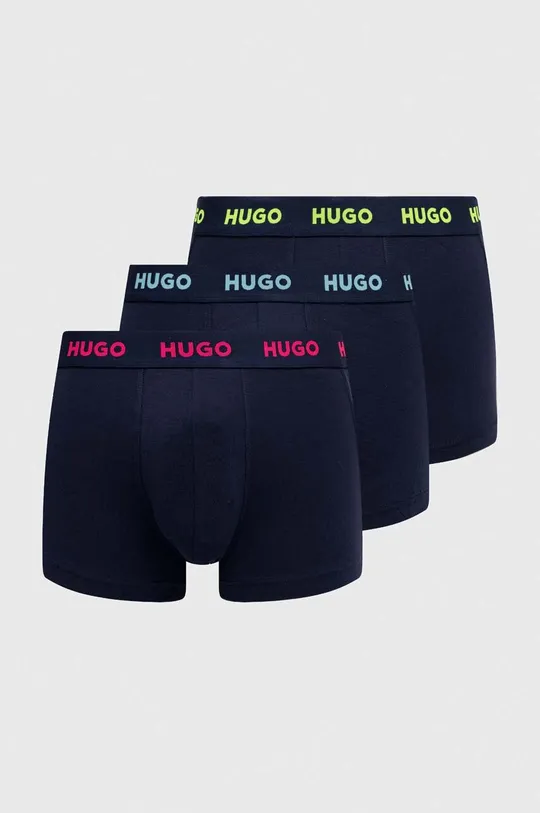 темно-синій Боксери HUGO 3-pack Чоловічий