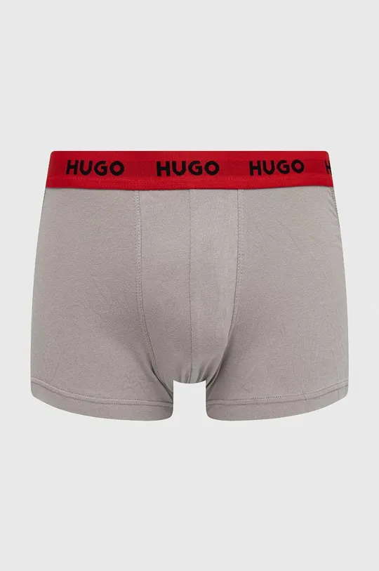 серый Боксеры HUGO (3-pack)