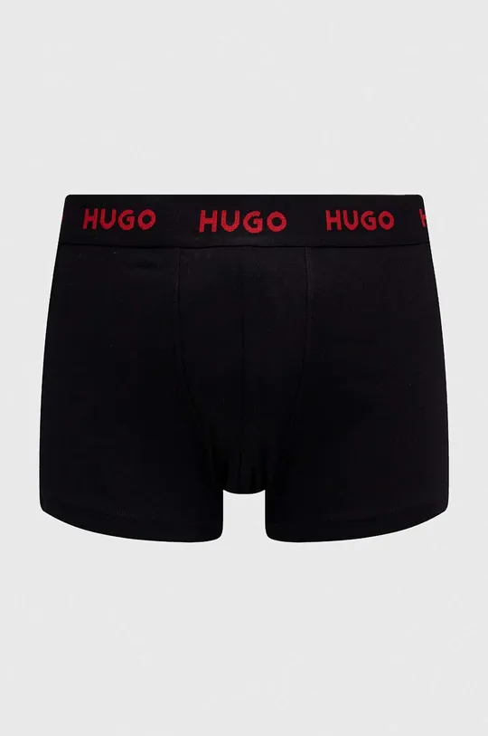 Боксеры HUGO 3 шт серый