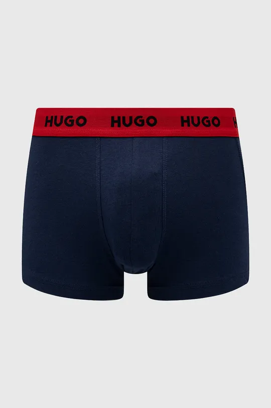 Боксери HUGO (3-pack) блакитний