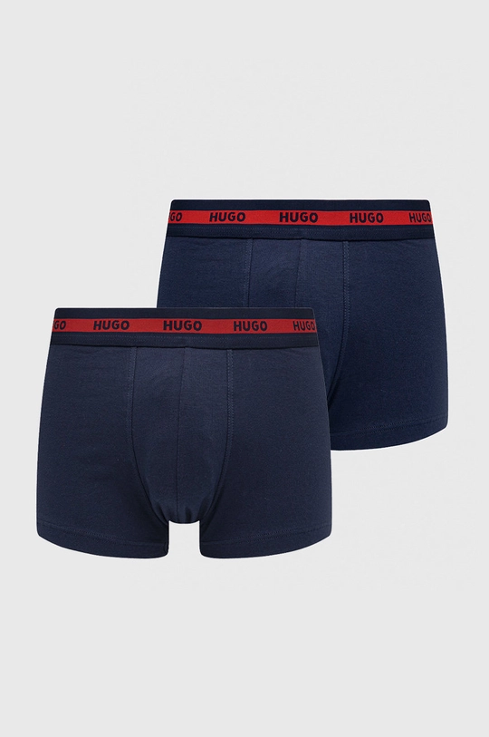 tmavomodrá Boxerky HUGO (2- pack) Pánsky