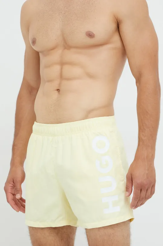 Kopalne kratke hlače HUGO rumena