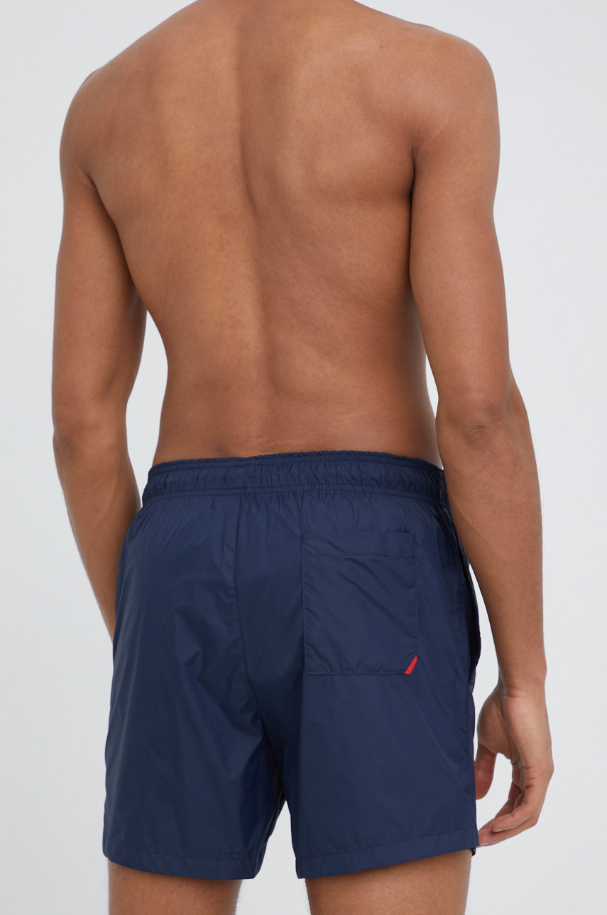 Pantaloncini Da Bagno Con Cordoncino Medio - CK Monogram Calvin Klein® | KM0KM01101CEF - Foto 11