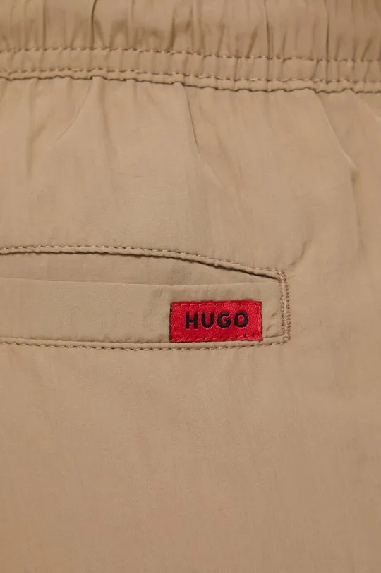 hnedá Plavkové šortky HUGO