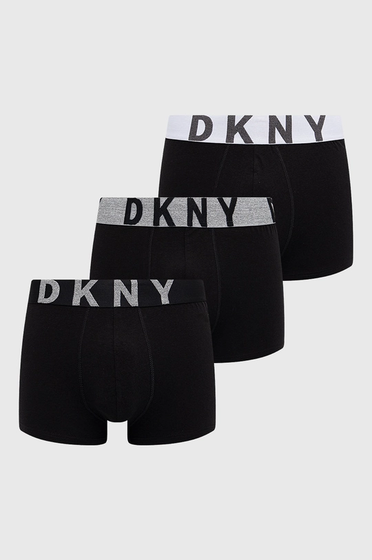 čierna Boxerky Dkny (3-pak) Pánsky