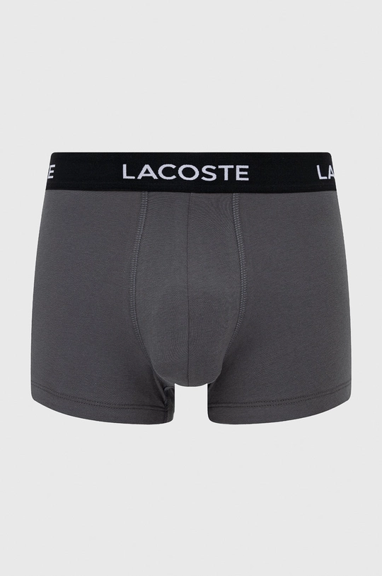 Lacoste boxeralsó (5 db) szürke