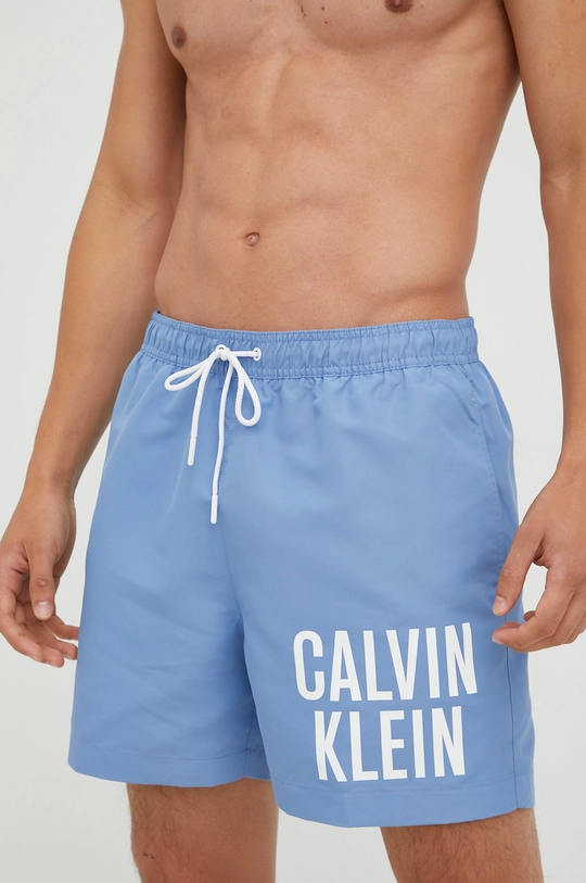 Kratke hlače za kupanje Calvin Klein plava