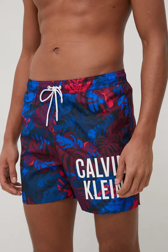 Σορτς κολύμβησης Calvin Klein μωβ