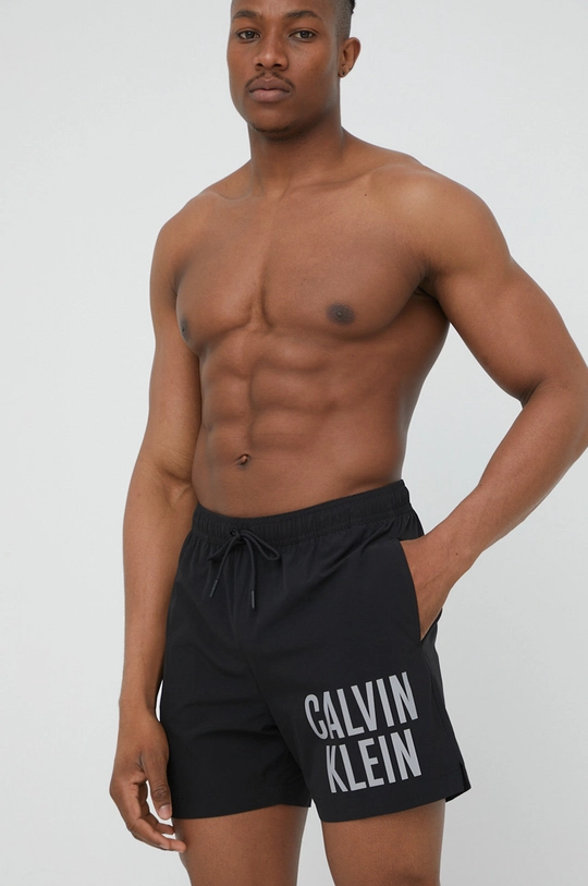 czarny Calvin Klein szorty kąpielowe Męski