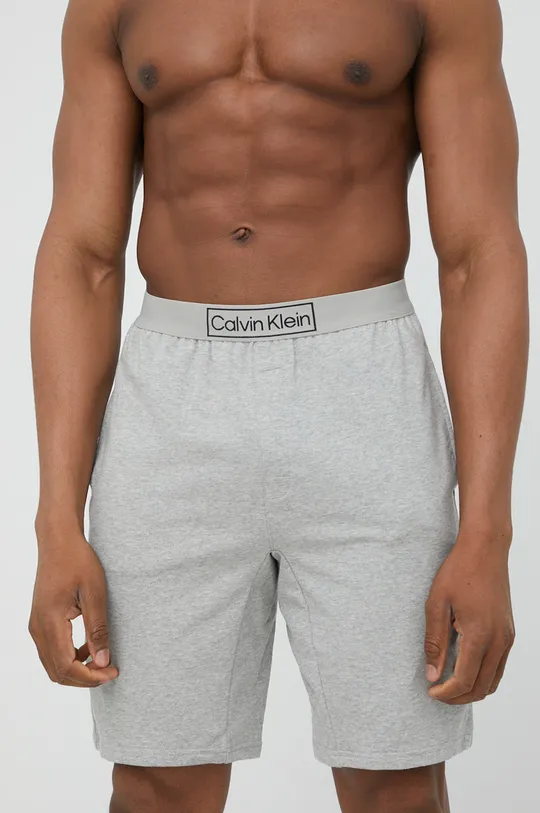 γκρί Σορτς πιτζάμας Calvin Klein Underwear Ανδρικά