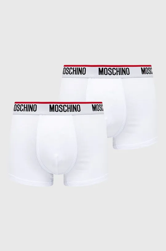 bijela Bokserice Moschino Underwear Muški