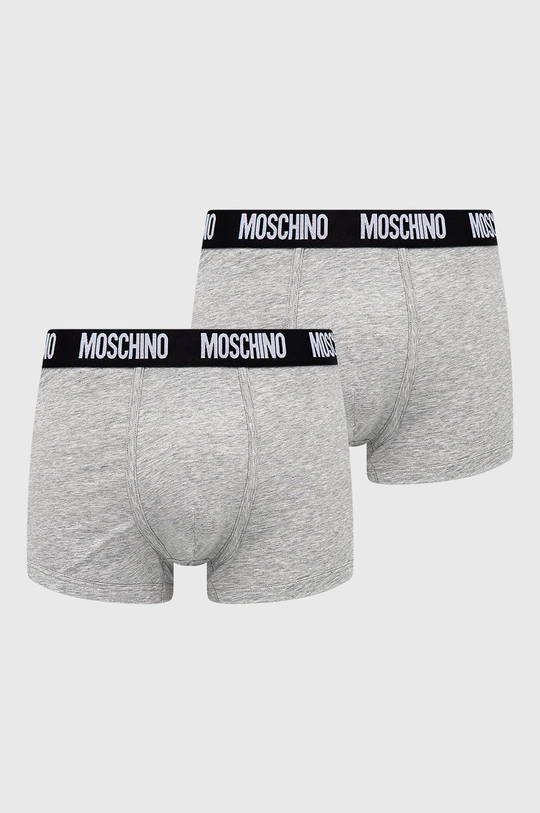 siva Bokserice Moschino Underwear Muški